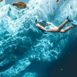 Snorkeling - Diver Swimming Underwater