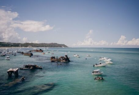 Shipwrecks For Diving - a bunch of boats that are in the water