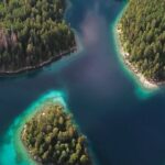 Shipwrecks For Diving - Aerial View of Islands