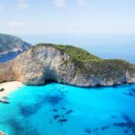 Sunken Ship - Clear Blue Sea
