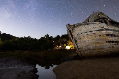 Sunken Ship - Photo of Shipwreck