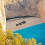 Sunken Ship - Brown Wooden Boat on Shore