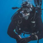 Diving - Scuba Diver Under Water