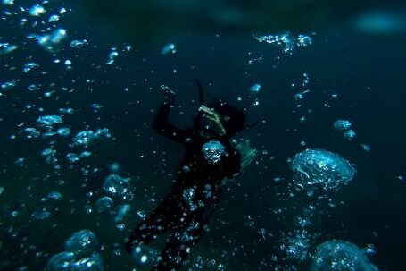 Scuba Diving - Man Underwater