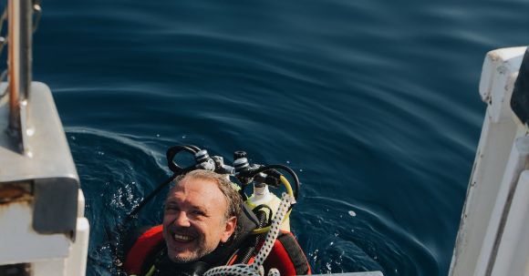 Scuba Diving - Photo Of Man On Water