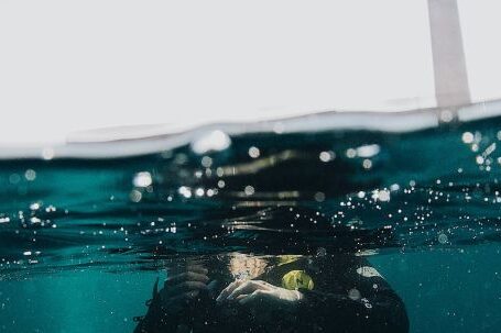 Scuba Diving - A Diver in the Water