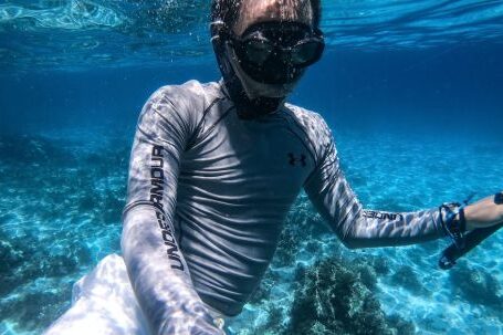 Snorkeling - Man Underwater