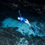 Diving Fins - Woman Diving in the Sea 