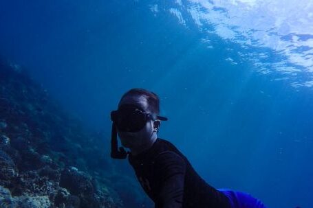 Snorkeling - Snorkeling Man Underwater Photography