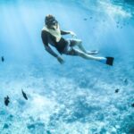 Snorkel - Photo of a Person Snorkeling