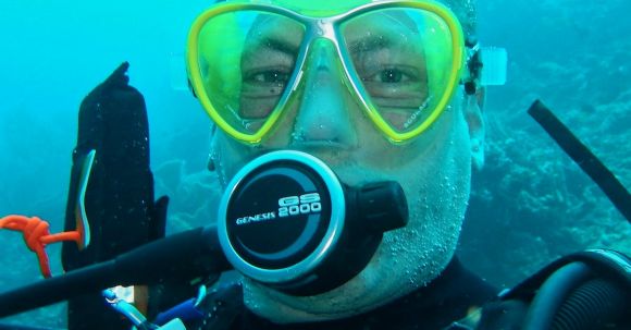 Scuba Diving - Man Snorkeling