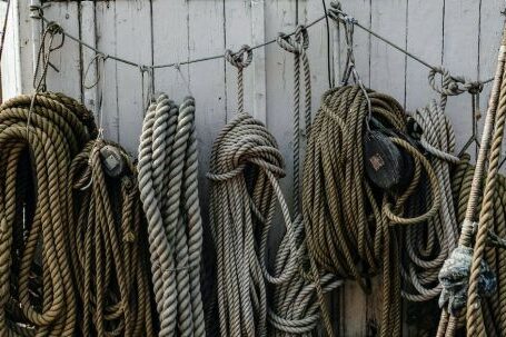 Marine - Assorted Ropes Hanging