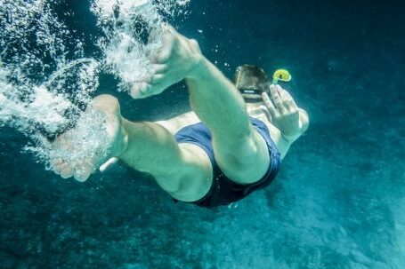 Snorkel - Person in Underwater