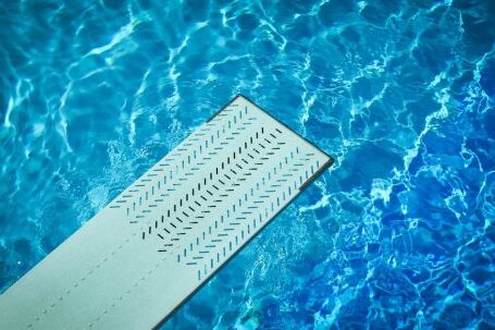 Diving - Free stock photo of blue, diving board, pool