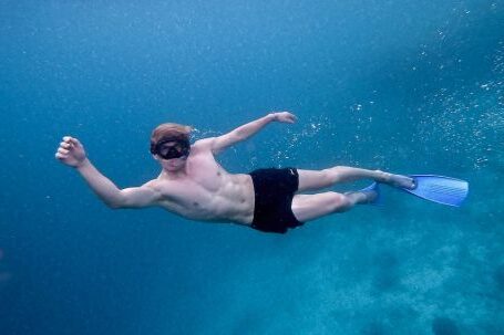 Underwater - Person Underwater