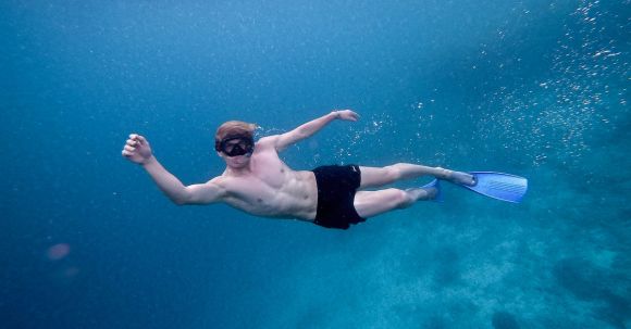 Underwater - Person Underwater