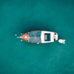 Diving - White and Gray Boat on Body of Water