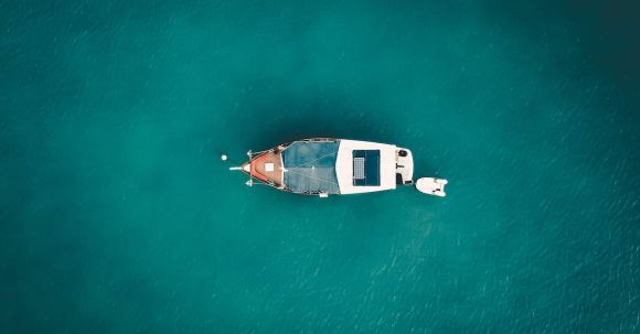 Diving - White and Gray Boat on Body of Water