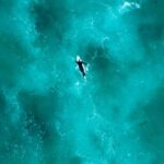 Diving Locations - Aerial Photography of Person Surfing