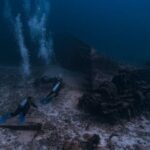 Shipwrecks For Diving - Scuba Divers Swimming near Shipwreck