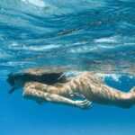 Snorkeling - Woman in Blue Water