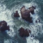 Diving Locations - Splashing Wave on Rock
