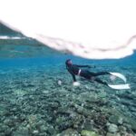 Scuba Diving - Scuba Diver Swimming Under Surface